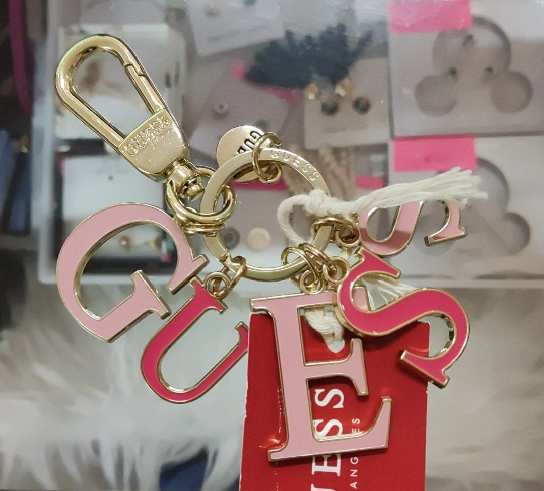 [S] GUESS LOGO KEYRING,BSF, RW7389P1301-BSF (SGU103)
