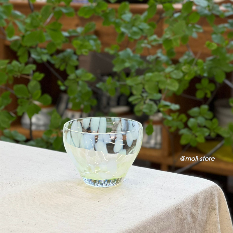 ADERIA 津軽 青綠新芽小酒杯