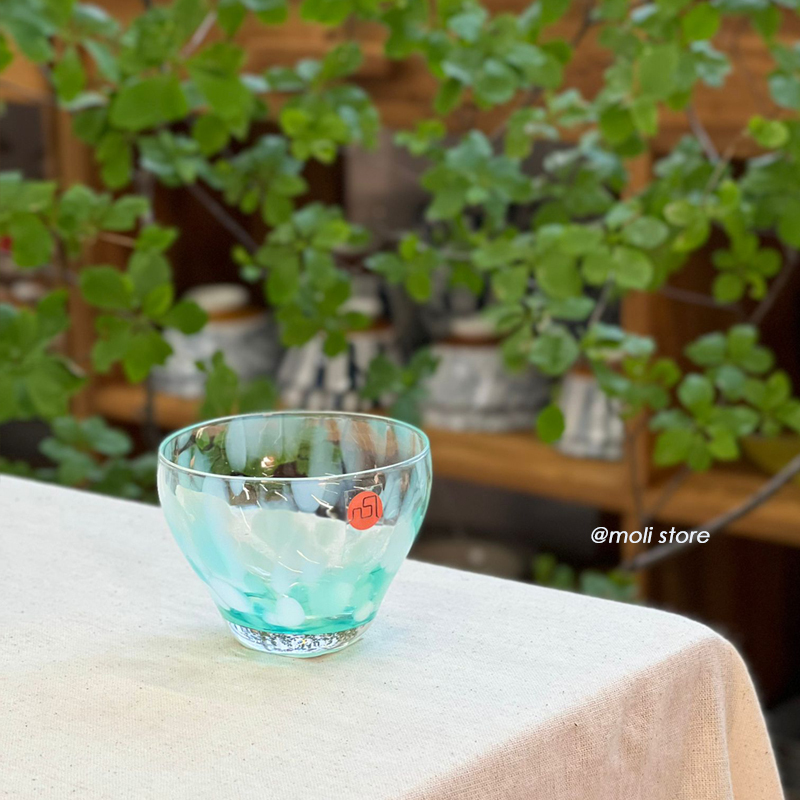 ADERIA 津軽 水藍翡翠 小酒杯