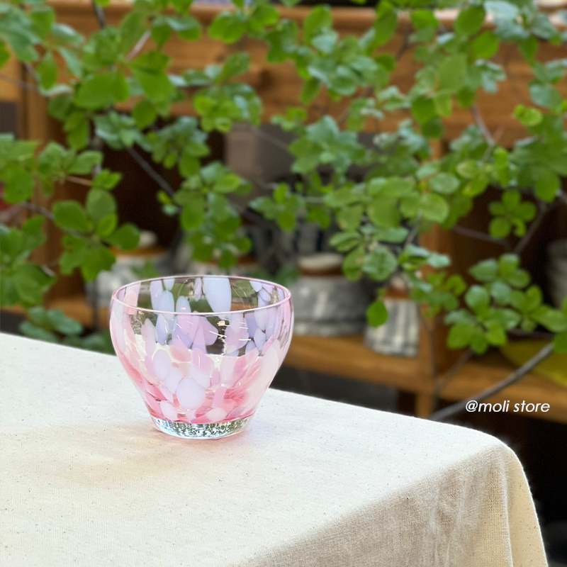 ADERIA 津軽 粉紅櫻花 小酒杯