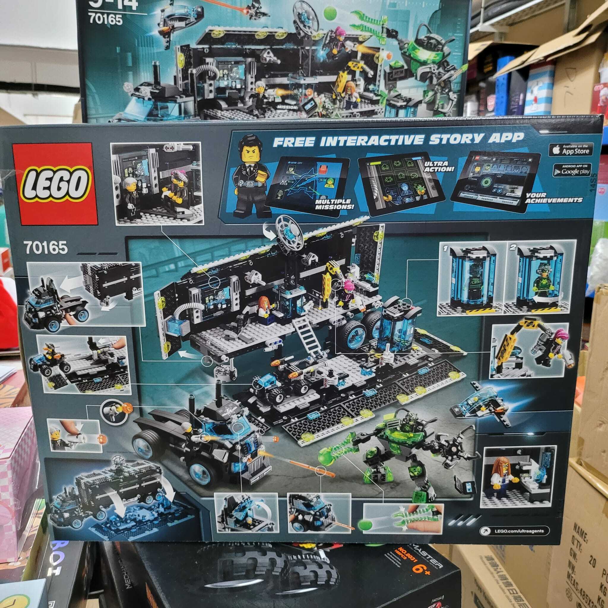 Lego 70165 Ultra Agents Mission HQ