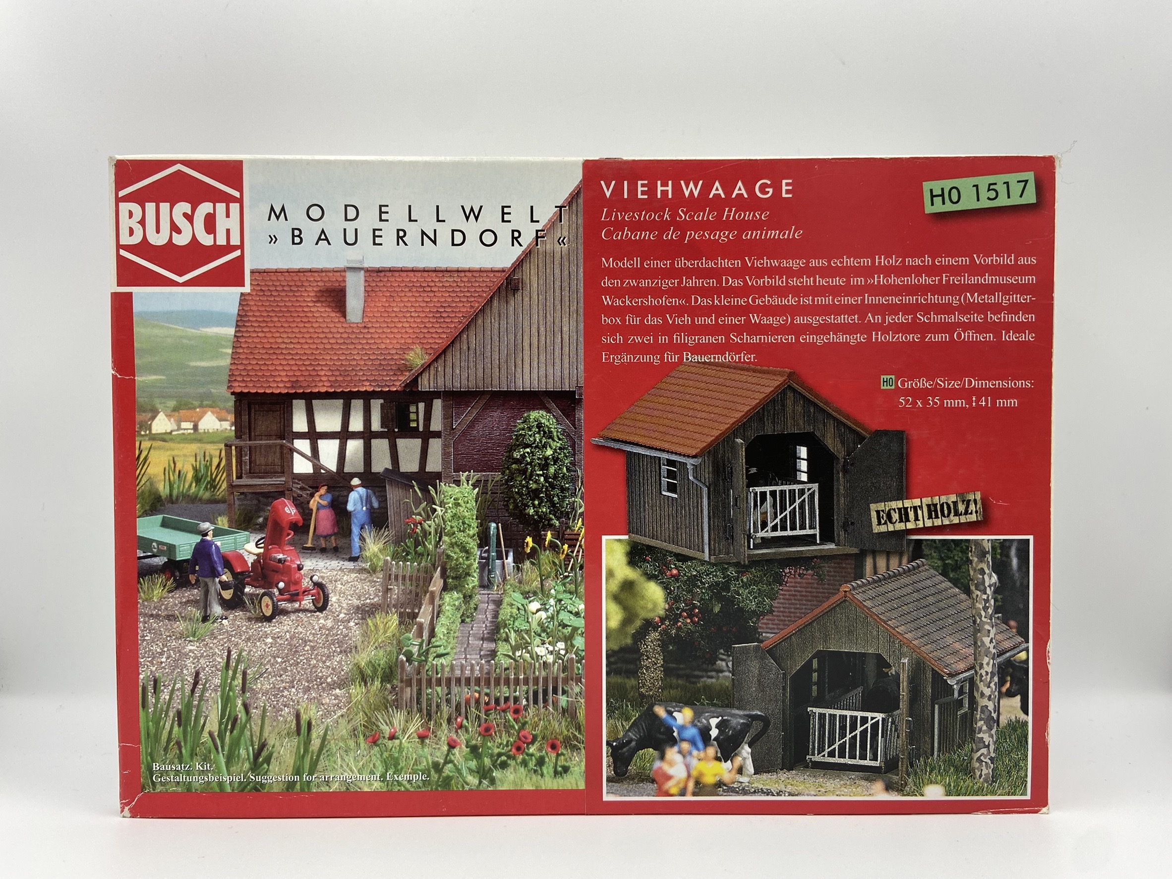 Busch 1517 HO scale, Farming Village