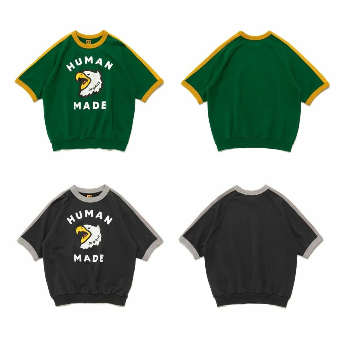 2022AW HUMAN MADE S/S SWEATSHIRT 老鷹 大學T 短T 2色 現貨