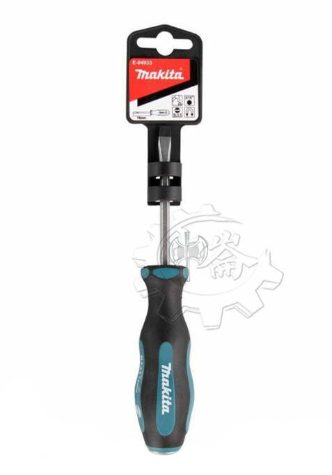 ＊中崙五金【附發票】MAKITA 牧田 E-04933 一字螺絲起子(敲擊式) SL5.5*75mm