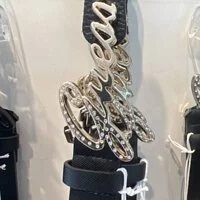 [S] GUESS NOT ADJUSTABLE PANT BELT,BLACK, BWU121P1030-BLA (SGU111)