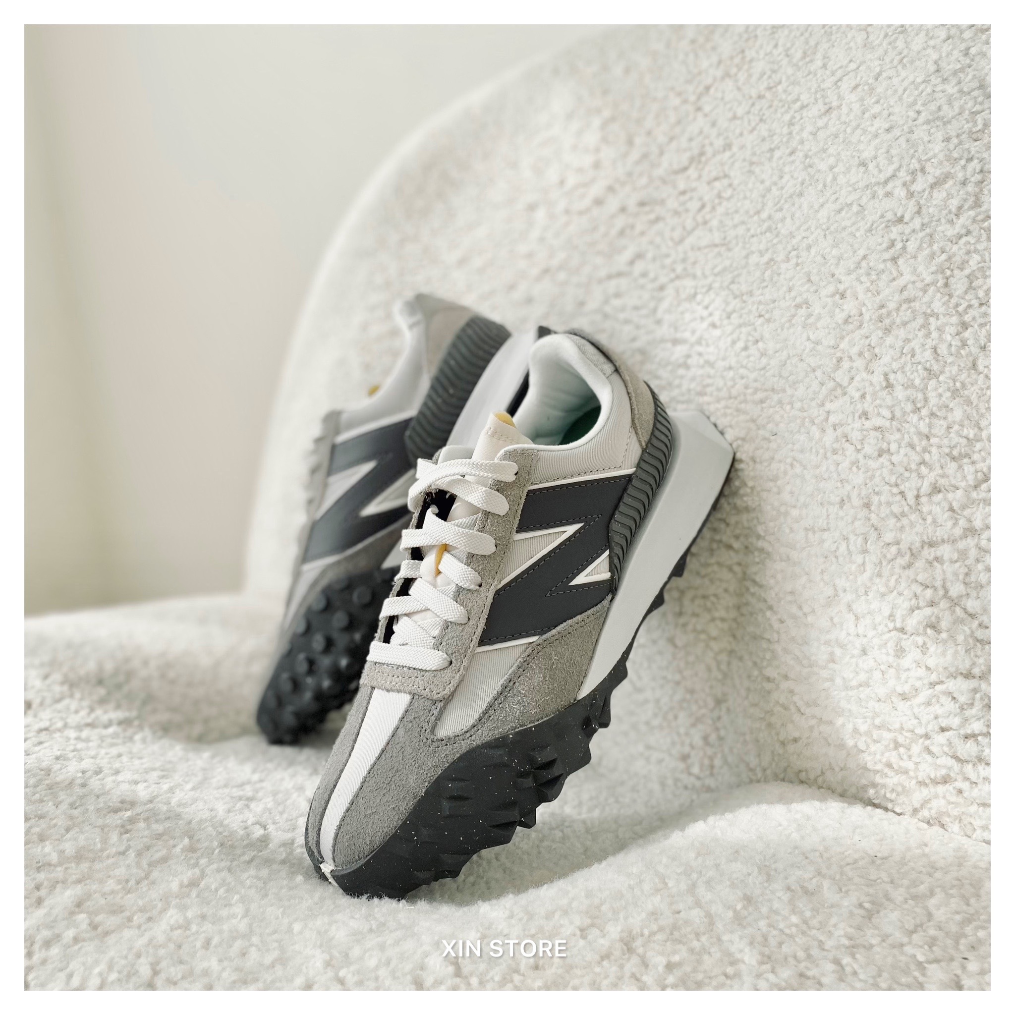 【現貨】New Balance NB XC72 李知恩 IU 同款 復古 麂皮 霧灰 UXC72RA