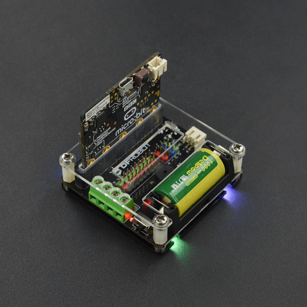 DFRobot micro: IO-BOX Expansion Board with On-board Li-ion Battery Power MBT0005