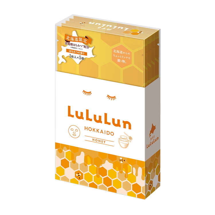 LuLuLun 北海道菩提樹蜂蜜面膜 (5片裝)