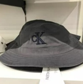 [S] CALVIN KLEIN LOGO BUCKET HAT,BLACK, 194998954312 (SCK60)