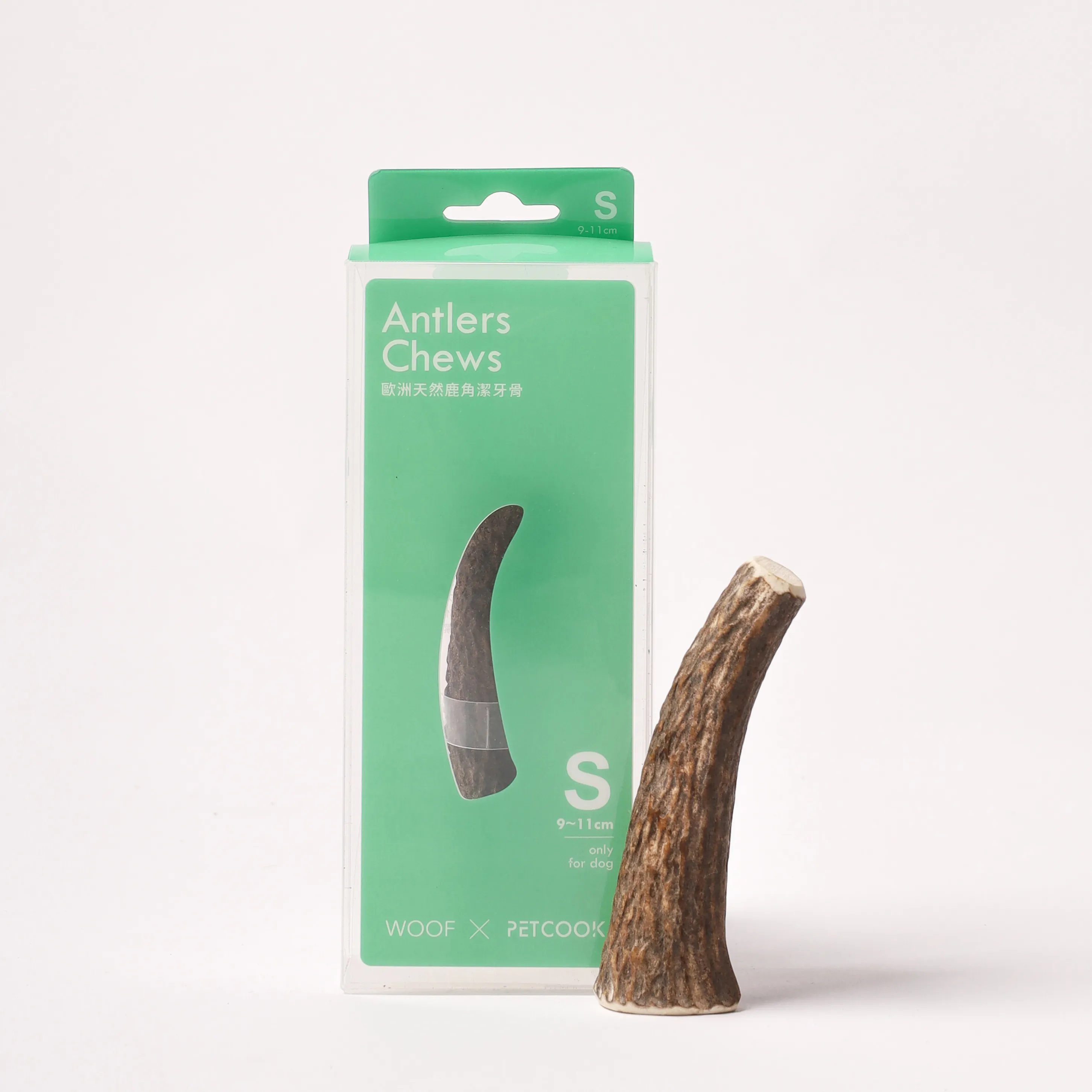 派庫廚房-歐洲天然鹿角潔牙骨