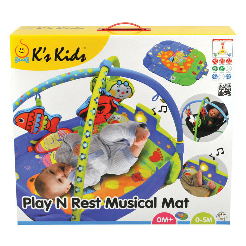 K's Kids Play N Rest Musical Mat KA10414