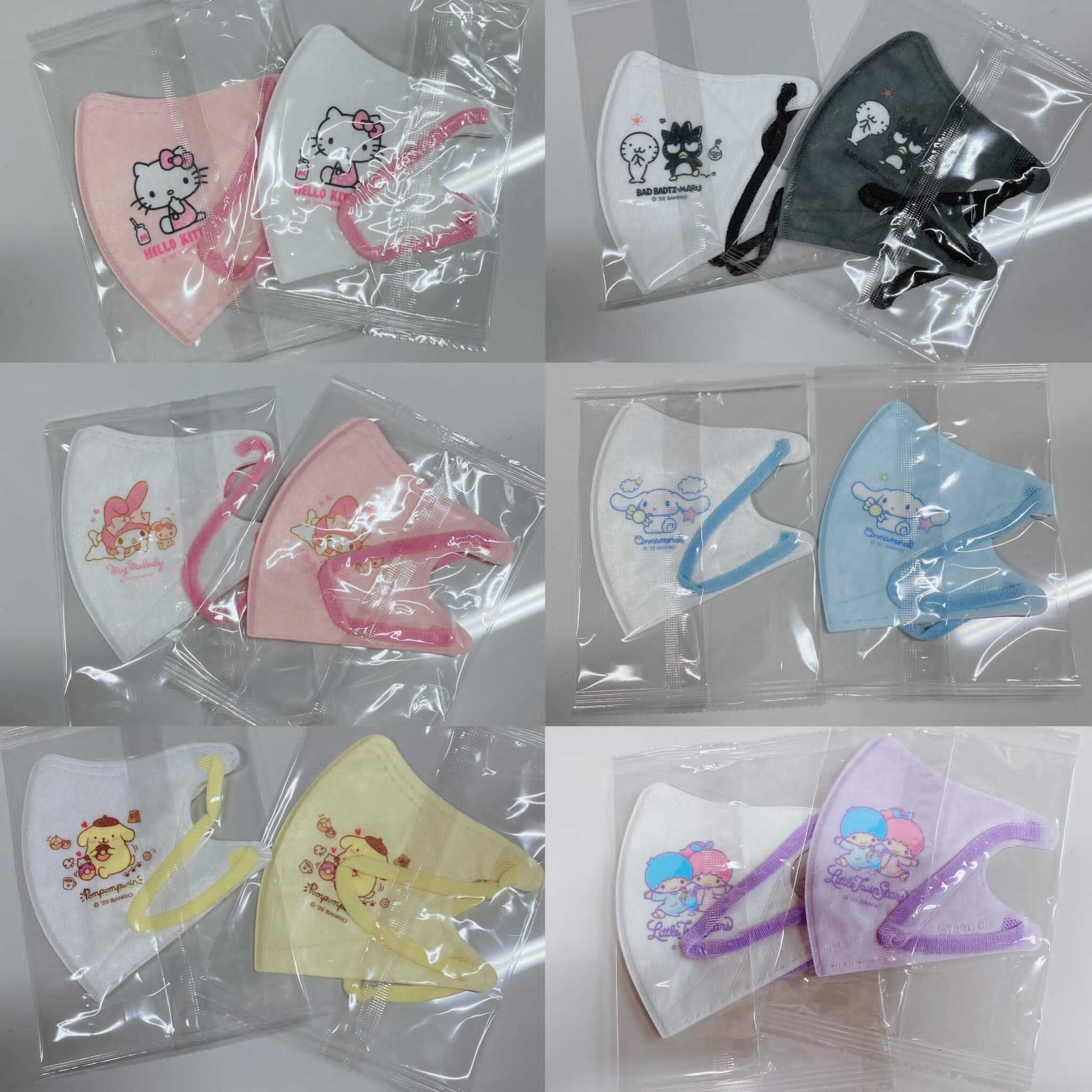 泰國SANRIO卡通成人口罩