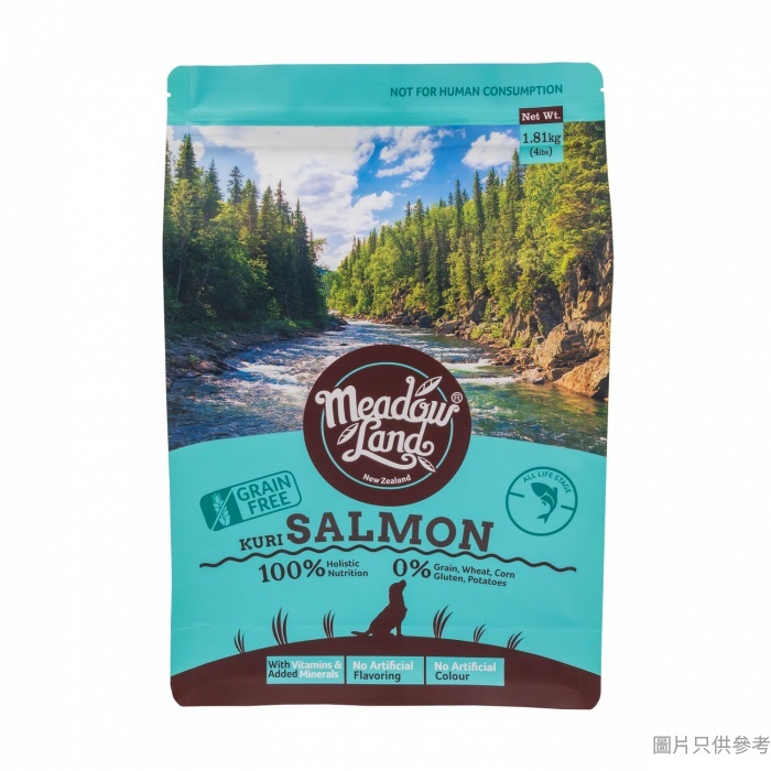 Meadowland-新西蘭全天然無穀物三文魚味全犬糧 1.81kg