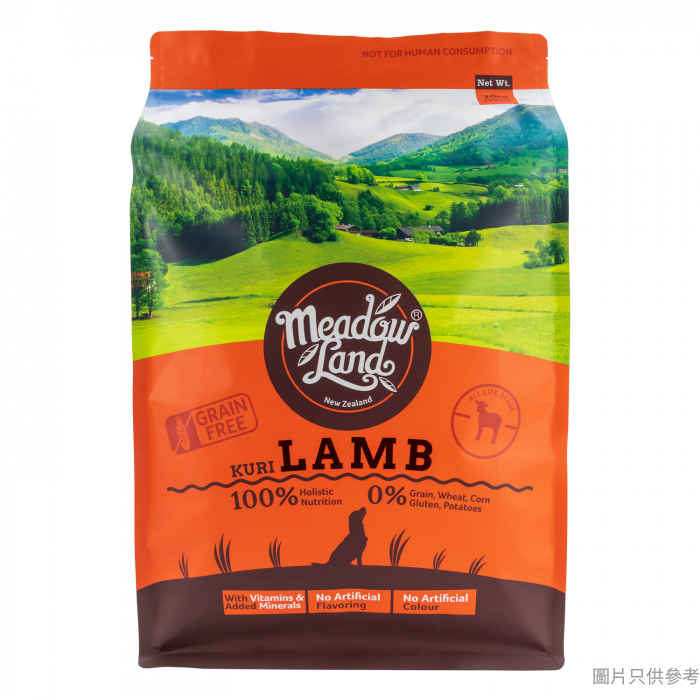 Meadowland-新西蘭全天然無穀物羊味全犬糧 10kg