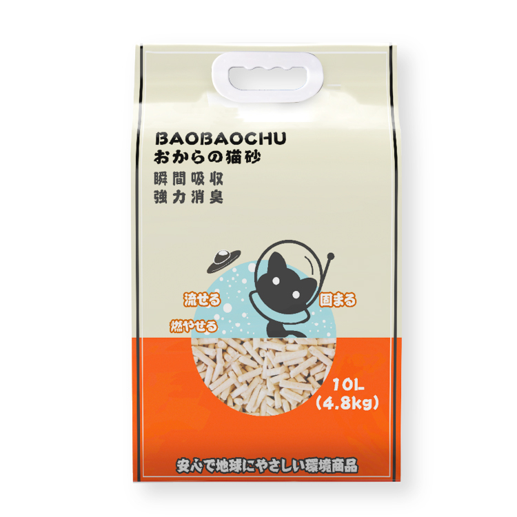 【8包原箱優惠】BaoBaoChu丨原味豆腐貓砂 10L