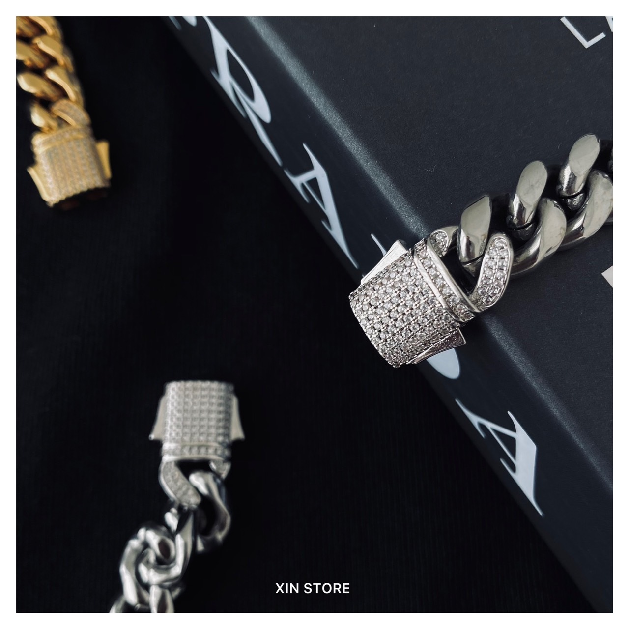 Gold Coast GC Cuban Chain/Snap Catch 項鍊 嘻哈 彈簧扣 金 銀