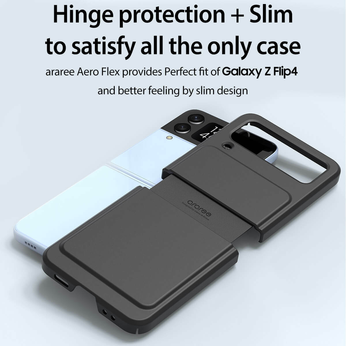 Galaxy Z Flip 4 araree Aero Flex 機殼 (香港行貨)