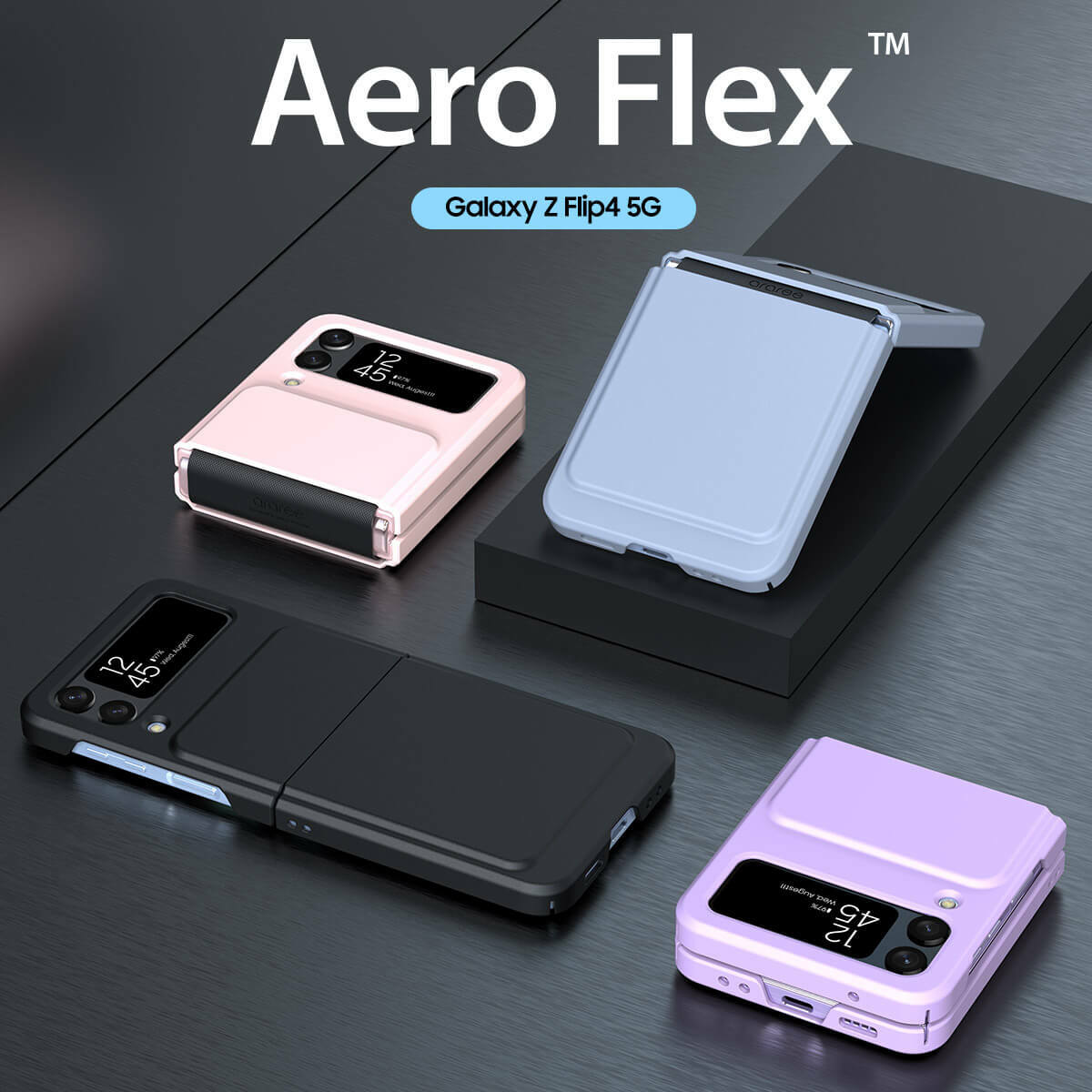 Galaxy Z Flip 4 araree Aero Flex 機殼 (香港行貨)