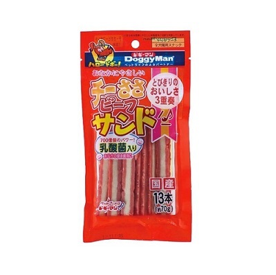 DoggyMan  乳酸菌芝士雞牛三文治條 70g/150g