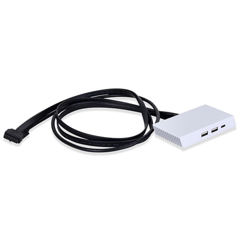 米特3C數位–LIAN LI 聯力 O11D EVO 擴充USB模組/黑O11DE-3X/白O11DE-3W