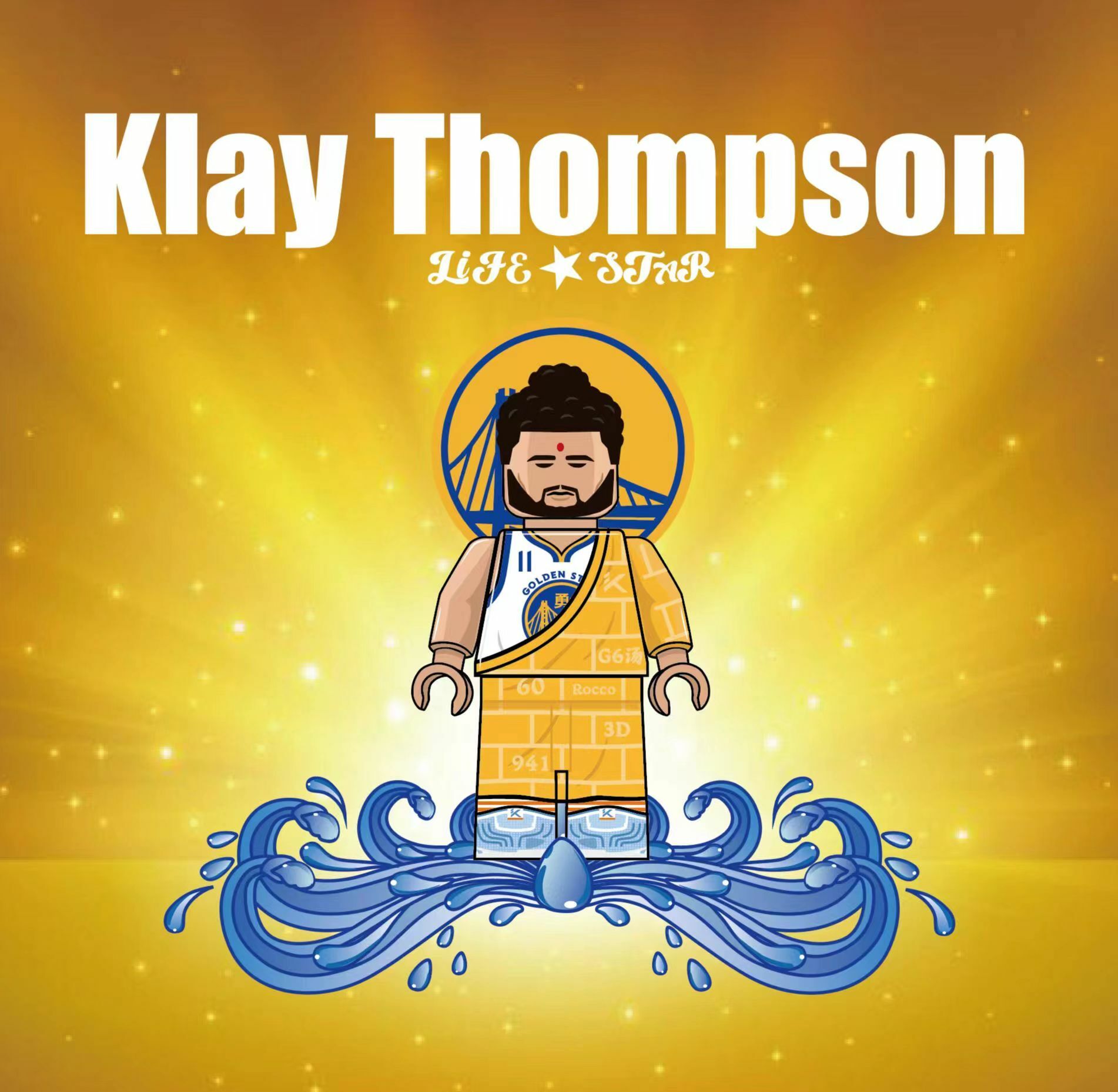 Life Star 金洲勇士 湯普森 (佛祖形態)