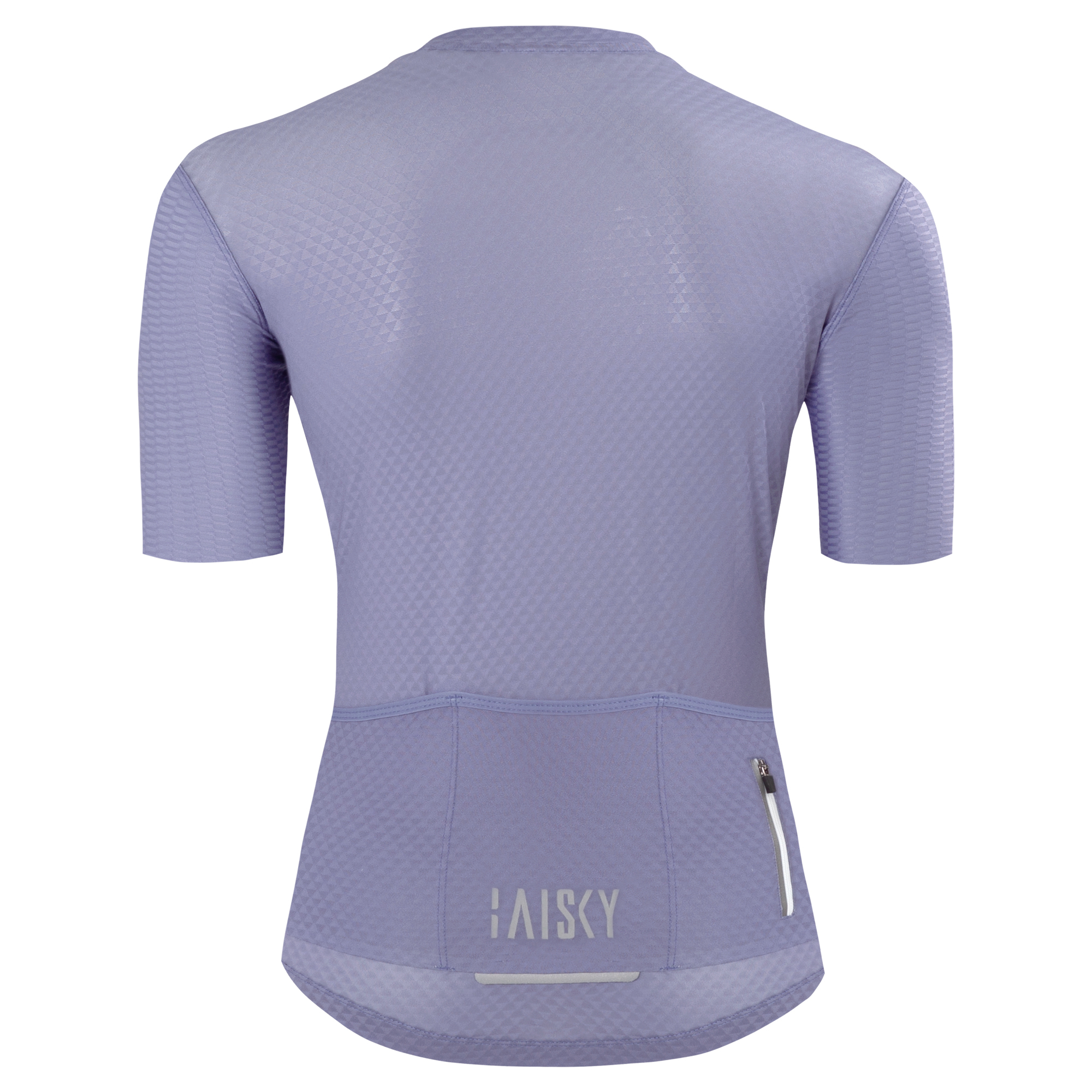 女款空力短車衣 潔淨III 灰紫
