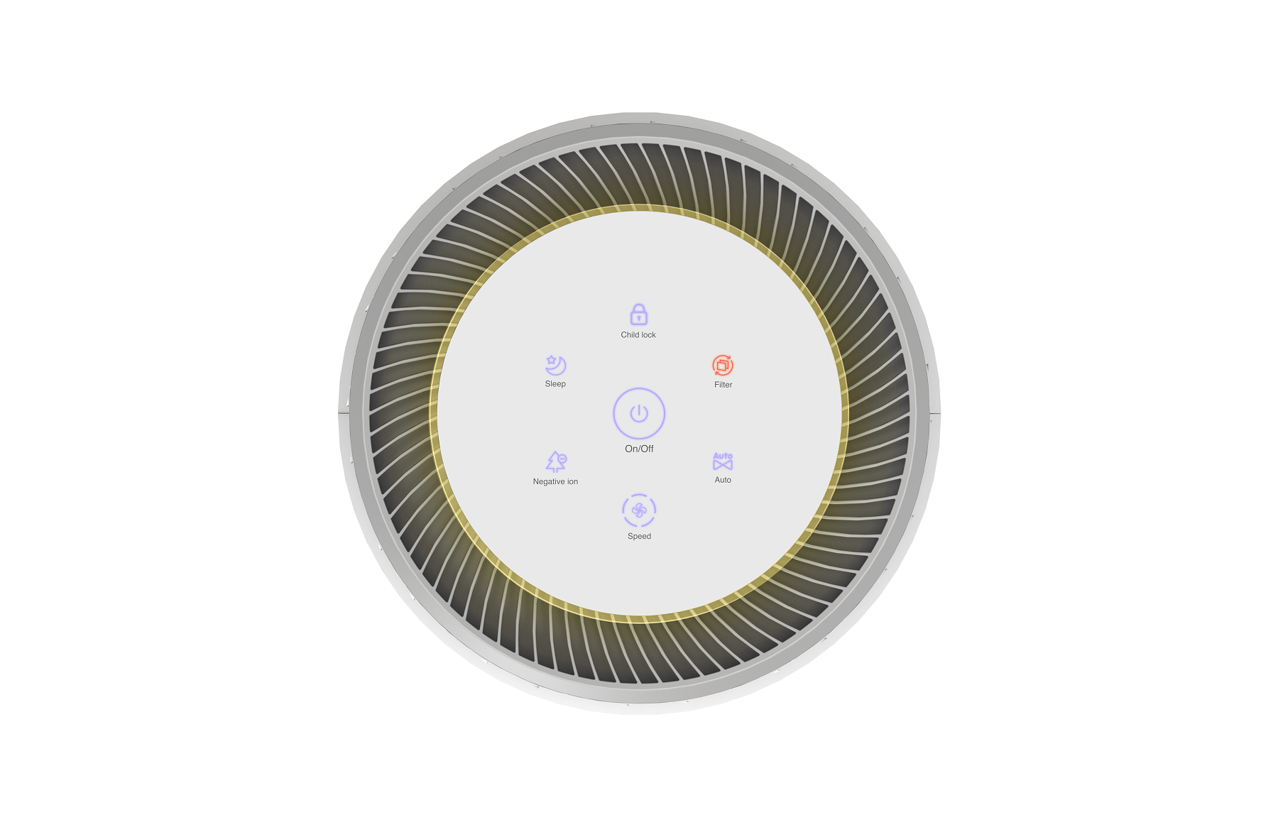 三菱重工 Mitsubishi Heavy  MAP-37B(W)‧360度全方位空氣清新機‧負離子‧甲醛‧約37平方米‧香港行貨,原廠1年保養‧