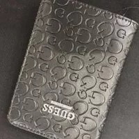 [S] GUESS EMBOSSED G PASSPORT CASE,BLACK, 885503045297 (SGU116)