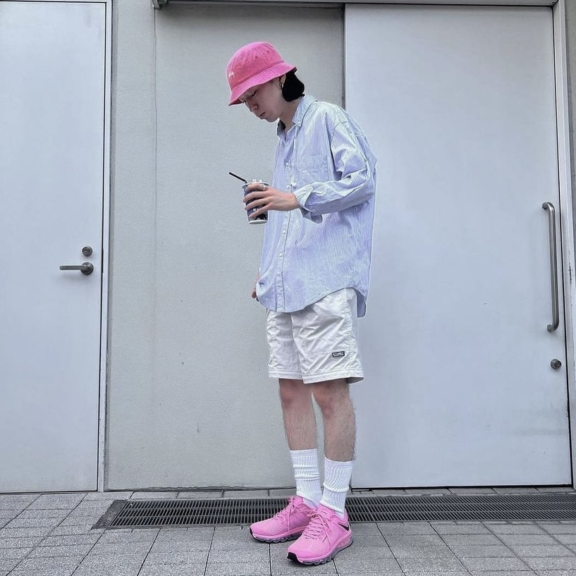 Stussy x Nike Air Max 2013 (PINK/BLACK)