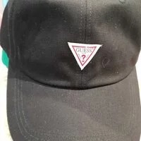 [S] GUESS UNISEX MINI LOGO BALL CAP, BLACK, MM1A1000-BLK (SGU119)
