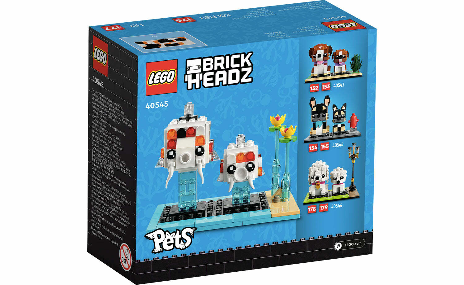 [飛米樂高積木專賣店] LEGO 40545 BrickHeadz 錦鯉