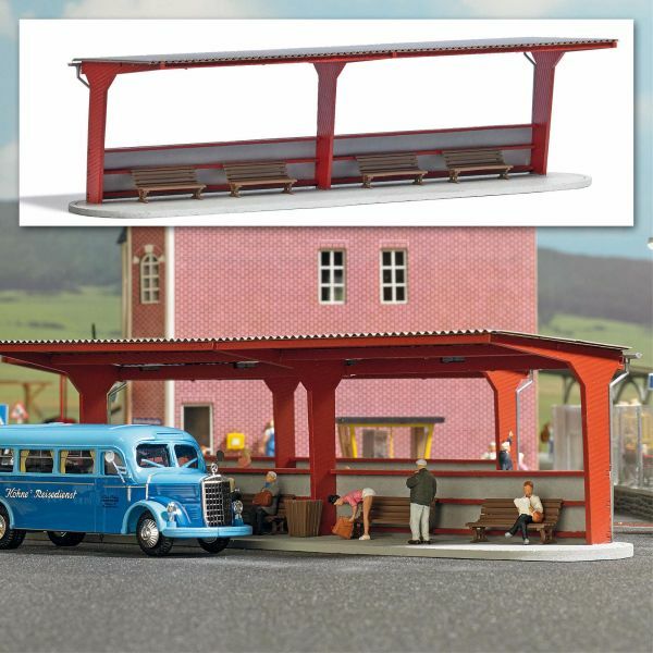 Busch 1377 HO scale Bus Station
