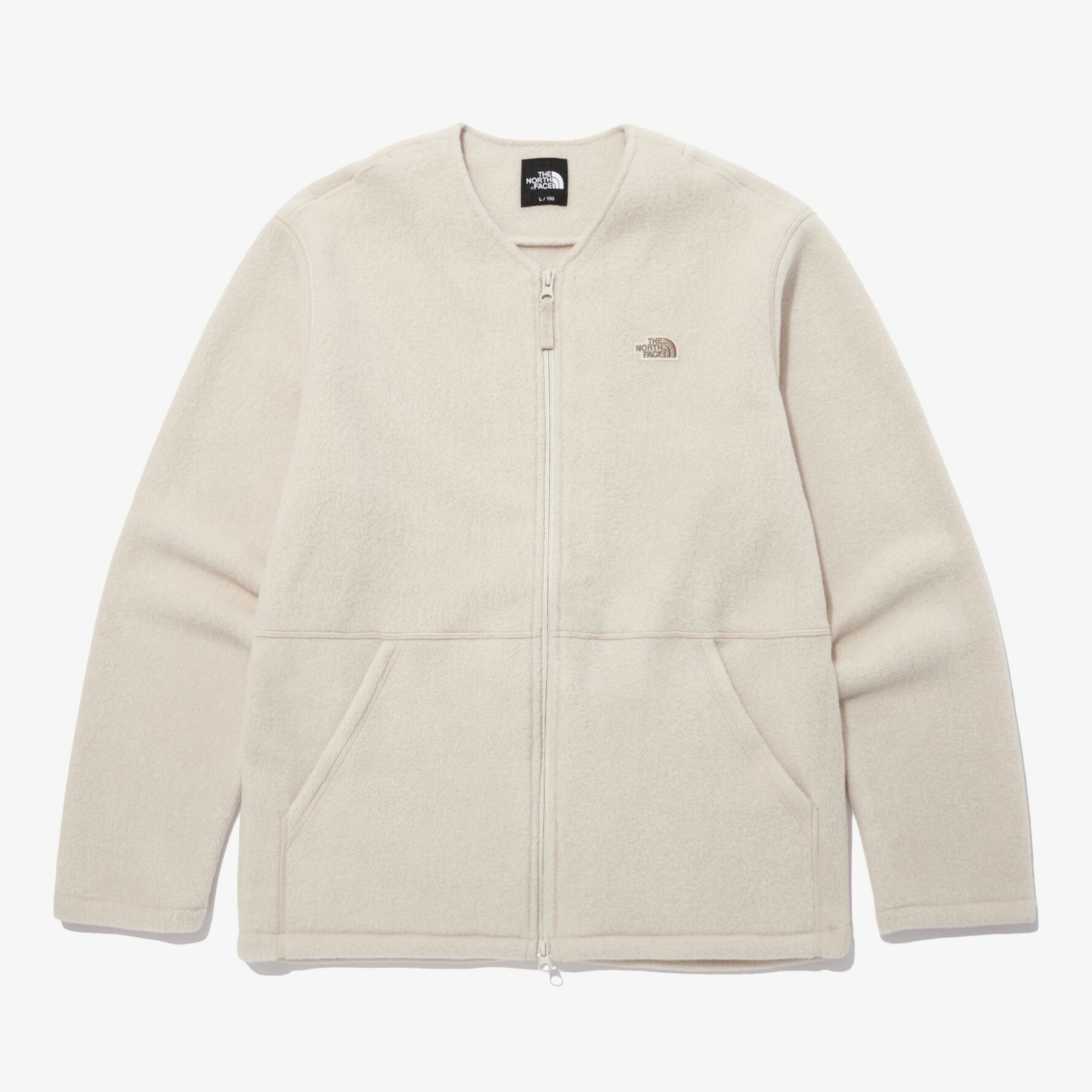 THE NORTH FACE ACAMPO CARDIGAN 開襟 外套 長袖 米白 NJ5JN62C