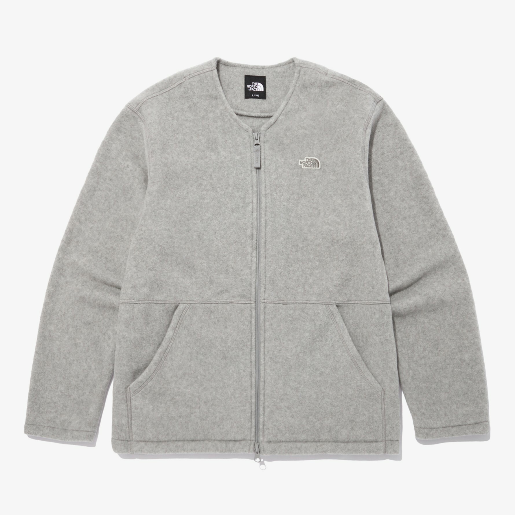THE NORTH FACE ACAMPO CARDIGAN 開襟 外套 長袖 灰 NJ5JN62A