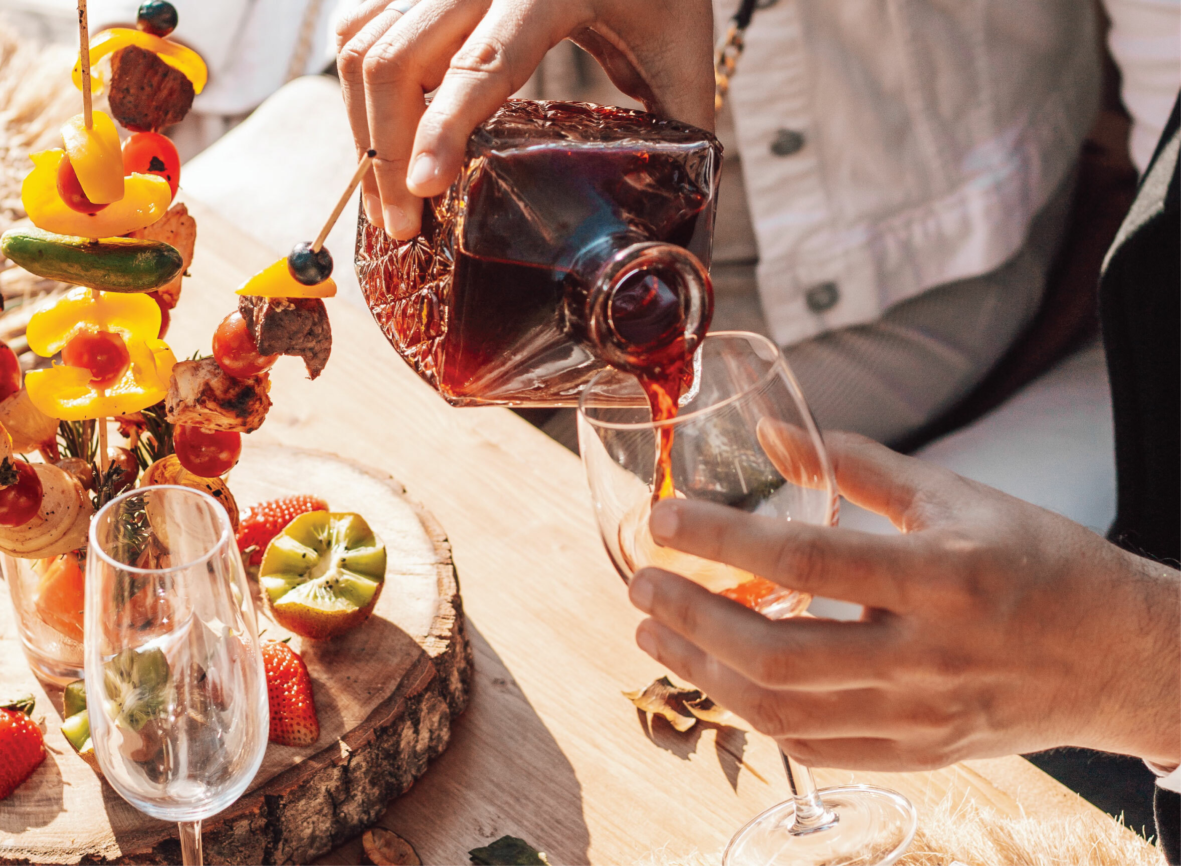 堅果搭配，葡萄酒