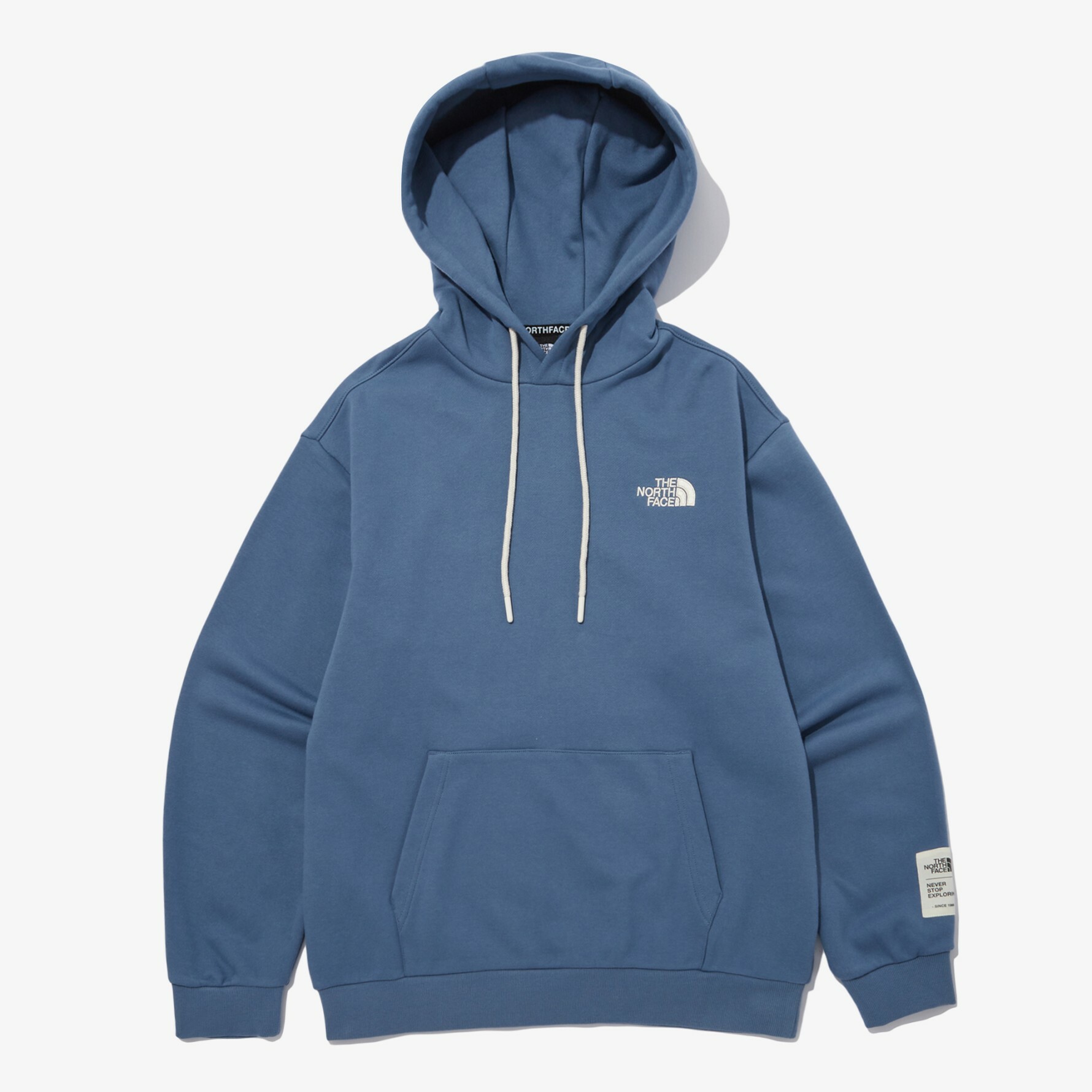 THE NORTH FACE ESSENTIAL HOODIE 帽T 長袖 藍 NM5PN55C