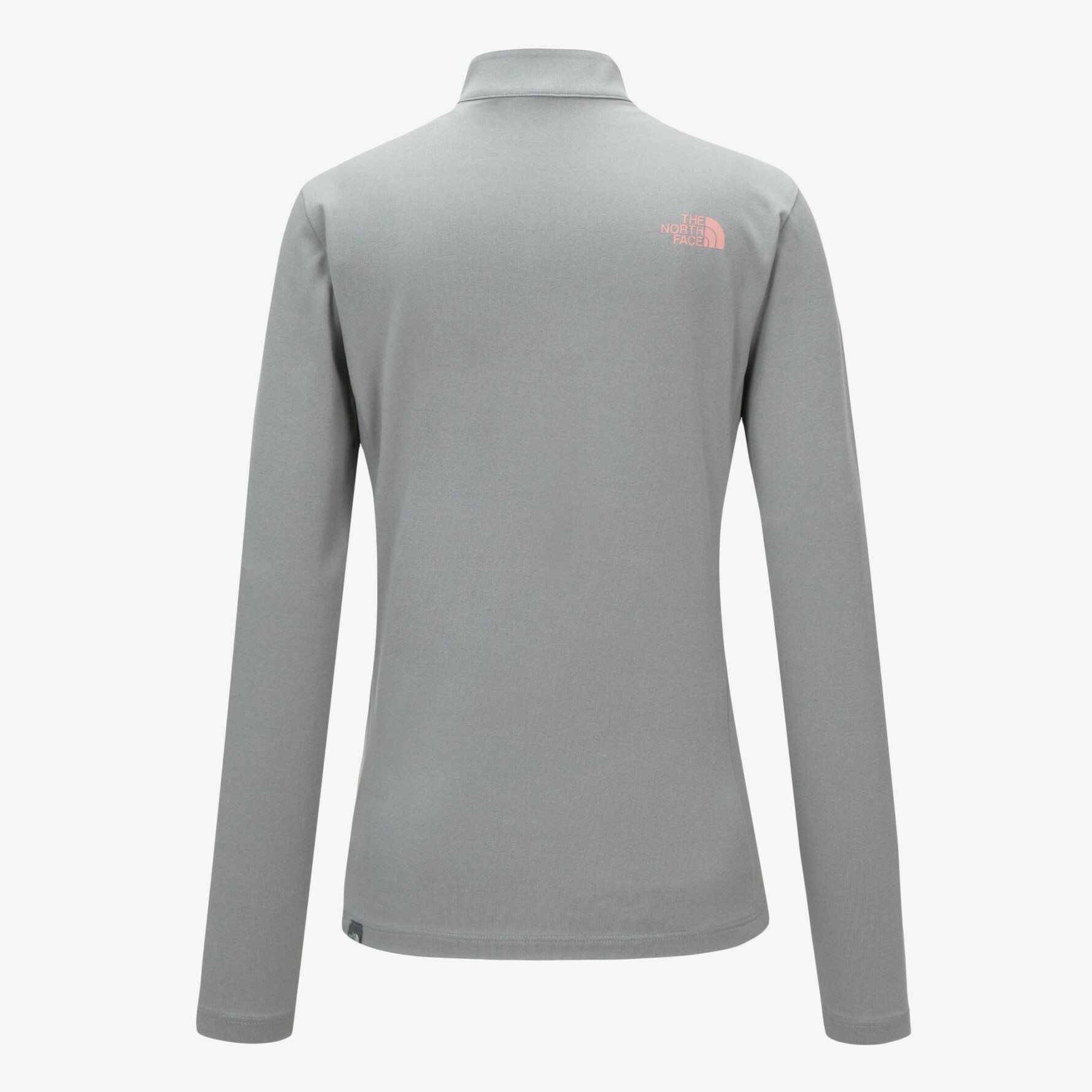 THE NORTH FACE FALL L/S ZIP TEE 女 運動 訓練 長袖 灰 NT7LN80A