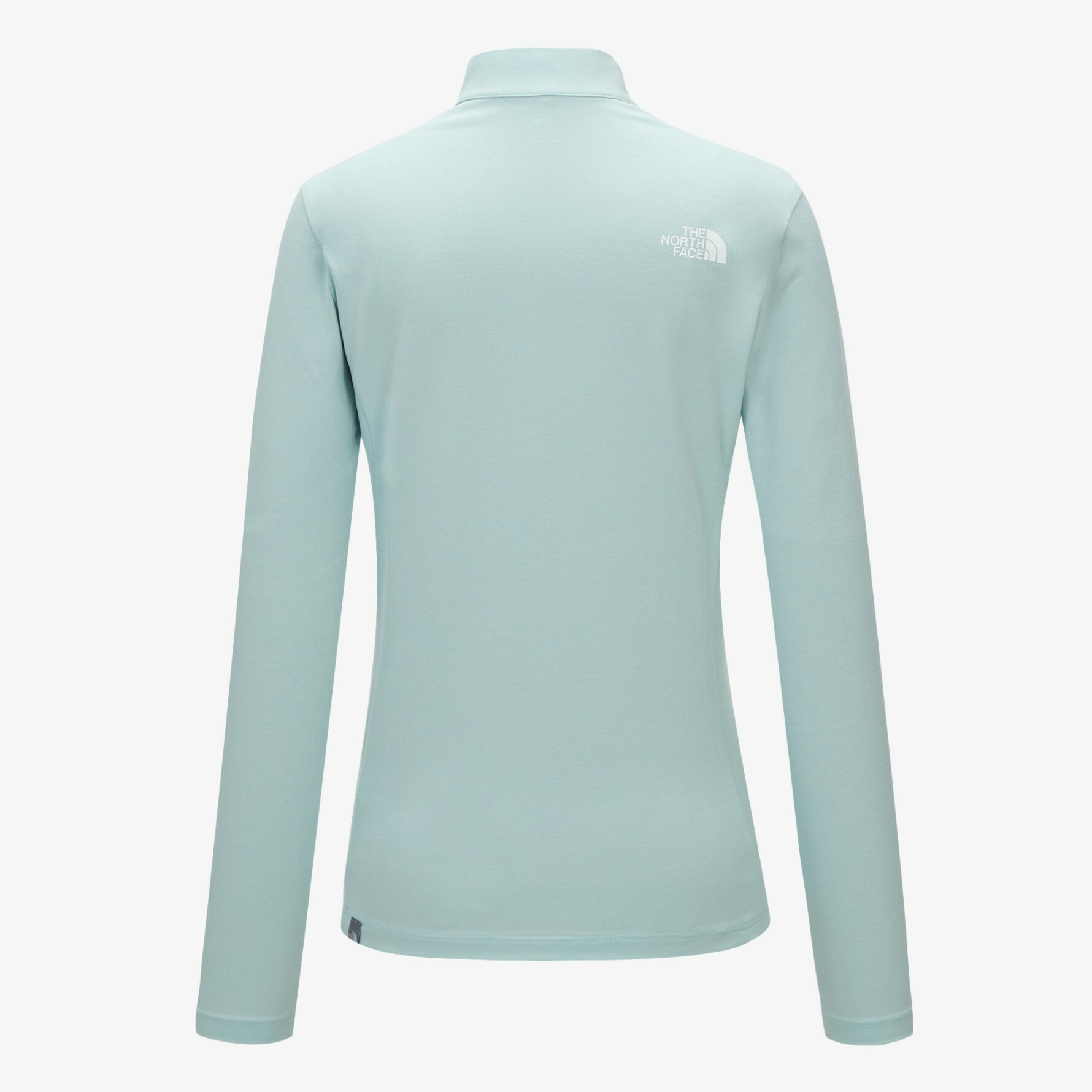 THE NORTH FACE FALL L/S ZIP TEE 女 運動 訓練 長袖 薄荷藍 NT7LN80C