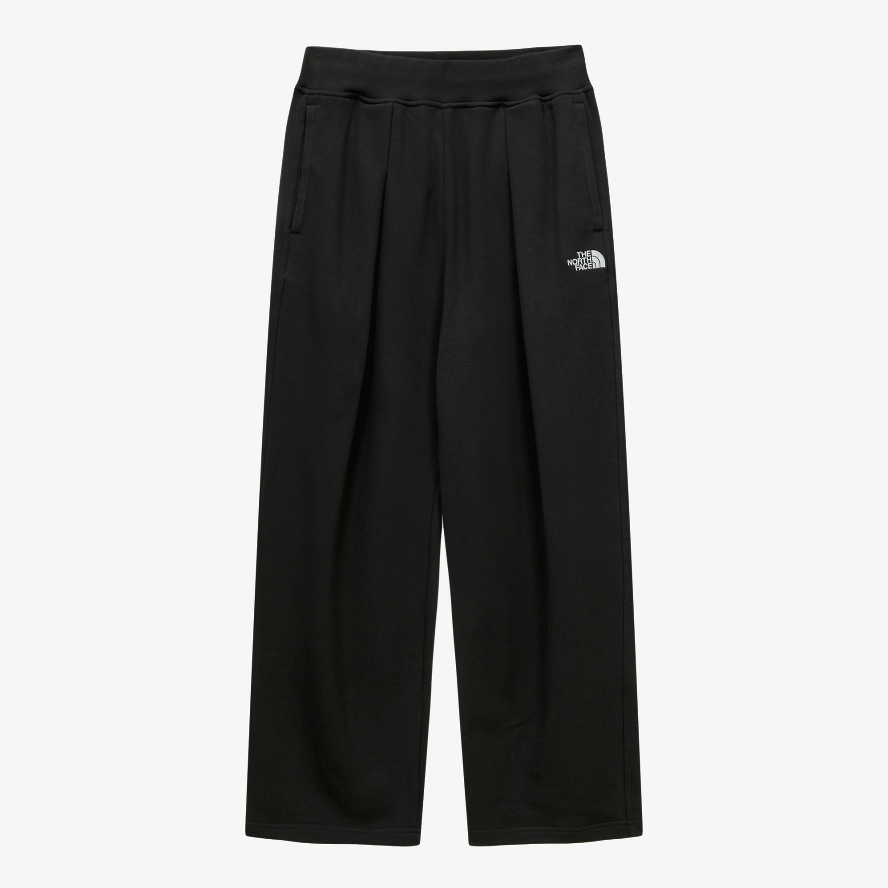 THE NORTH FACE 白標 SWEATPANTS 直筒 運動 長褲 黑 NP6KN52J