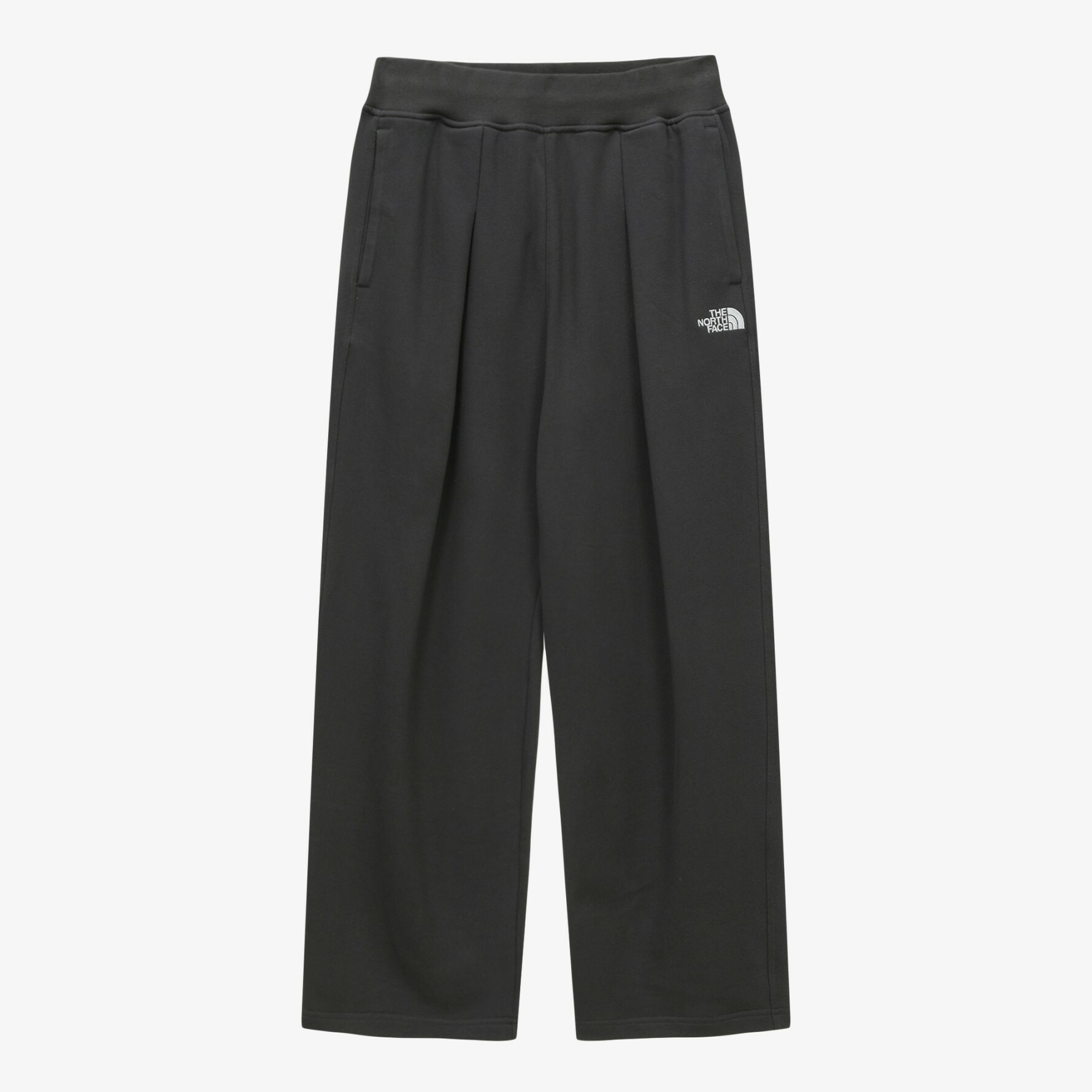 THE NORTH FACE 白標 SWEATPANTS 直筒 運動 長褲 深灰 NP6KN52K