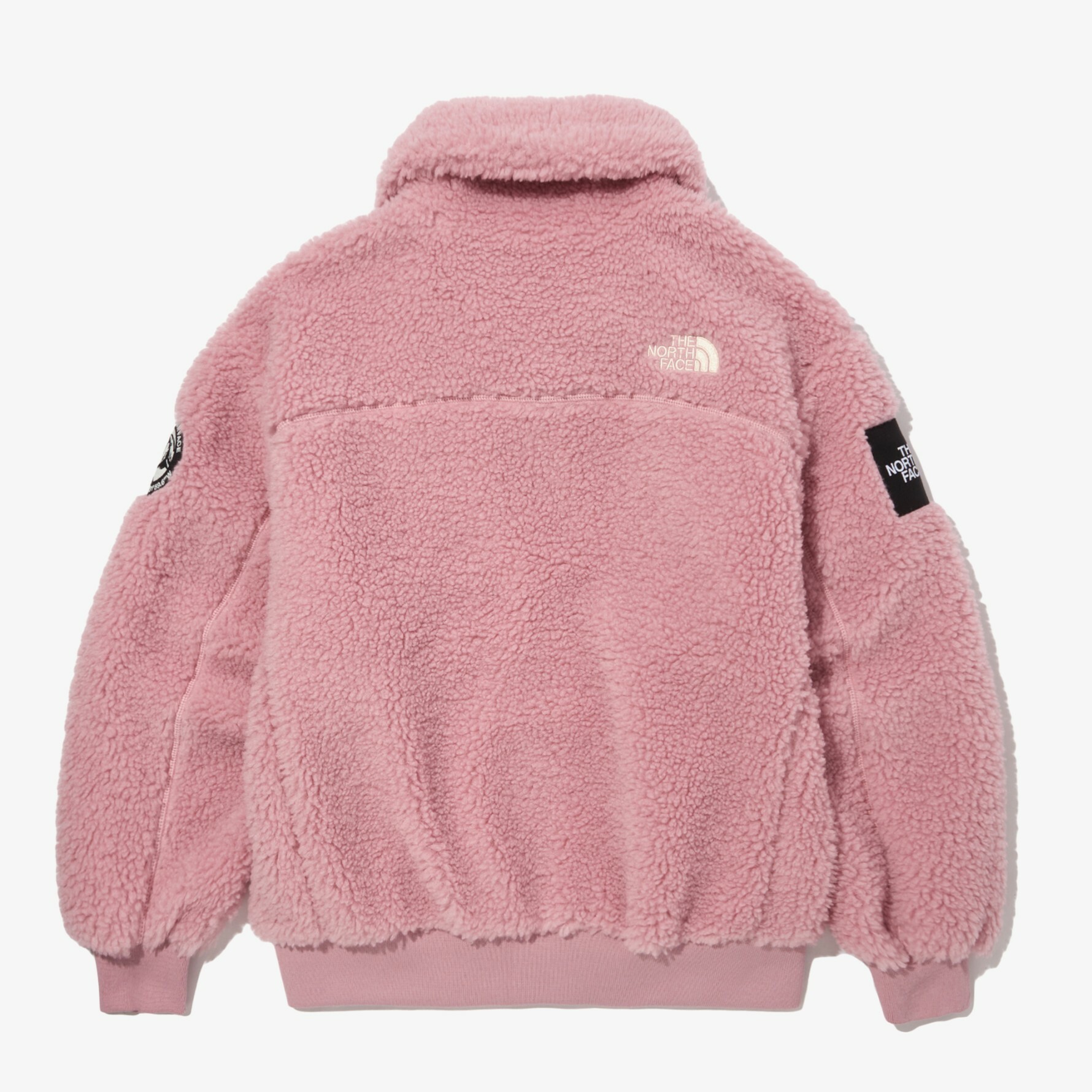 THE NORTH FACE 白標 女 NOVELTY RIMO 抓毛絨 外套 粉 NJ4FN80M