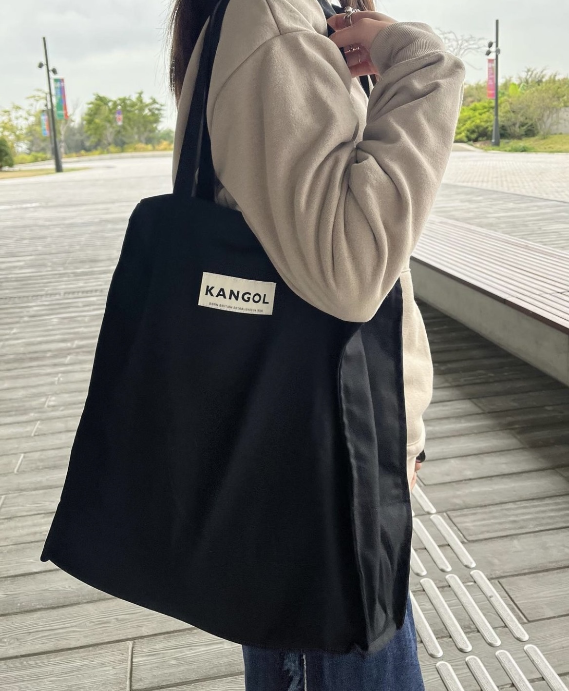 KANGOL / TOTE BAG
