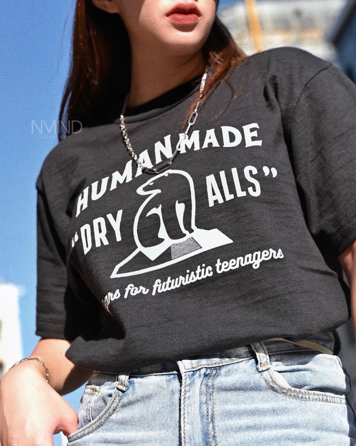 <快速出貨>HUMAN MADE 北極熊DRY ALL短Tee 黑色