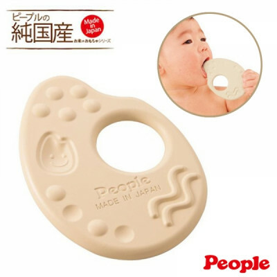 日本People 知育玩具國產米安撫玩具(米色) 0m+ P15527