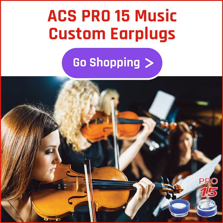 ACS PRO Custom Music Earplugs