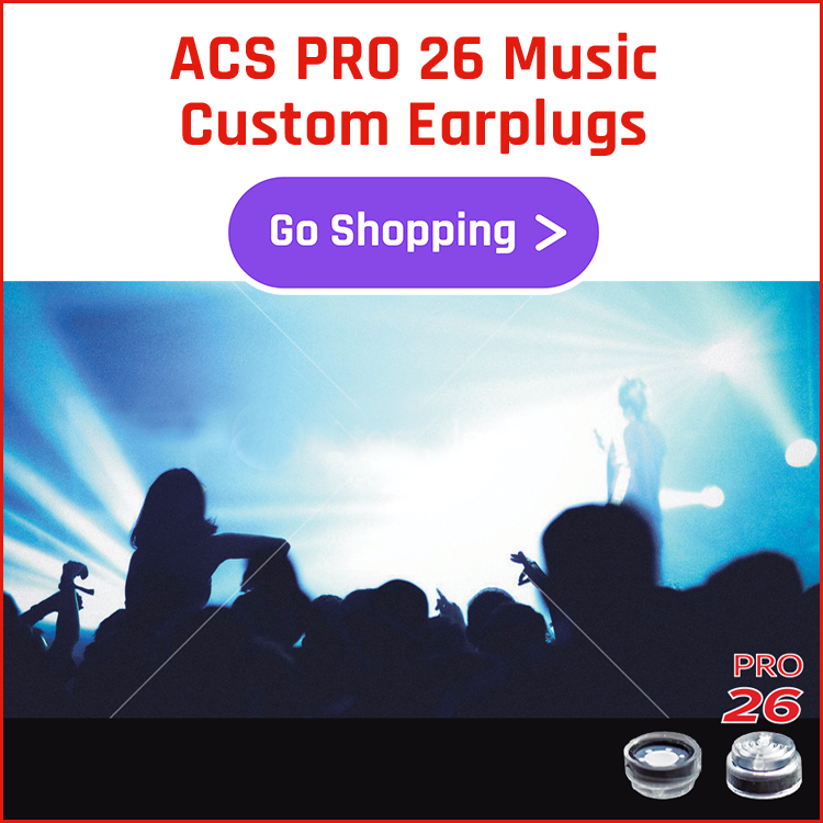 ACS PRO Custom Music Earplugs