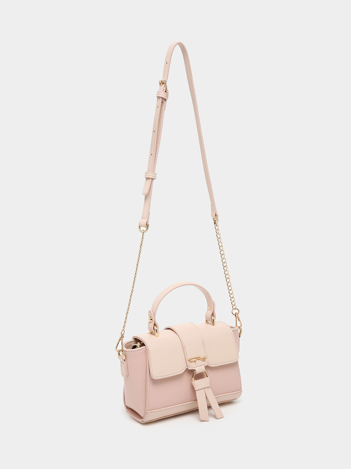 Fancy Bow Bow Top Handle Shoulder Bag