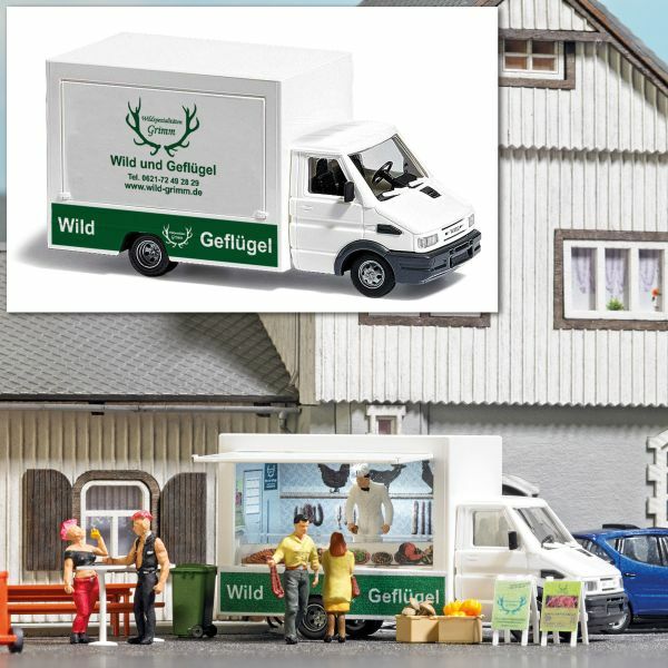 Busch 5427 HO scale Food Truck Poultry & Venison