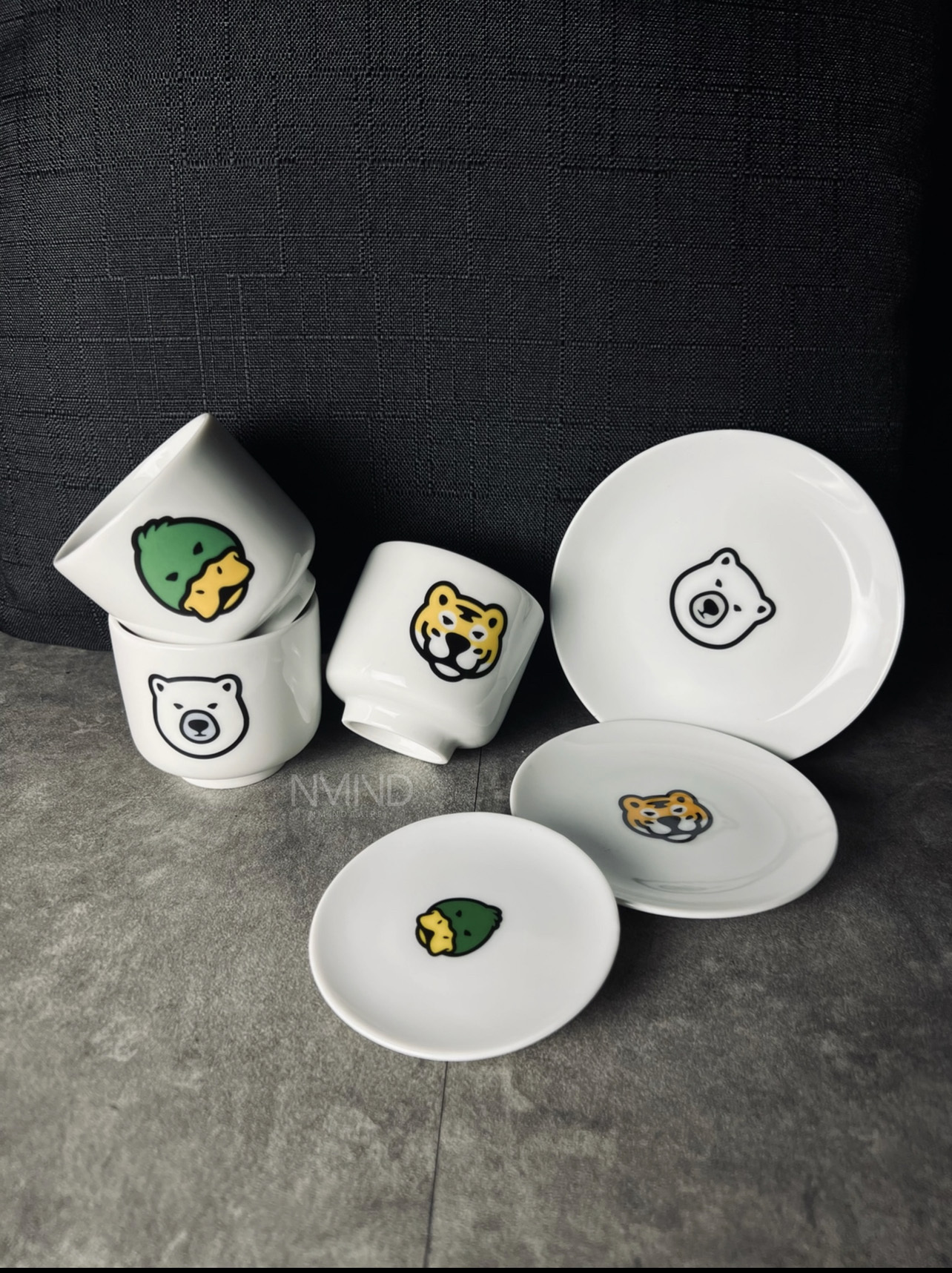 <快速出貨>HUMAN MADE 動物款 盤子