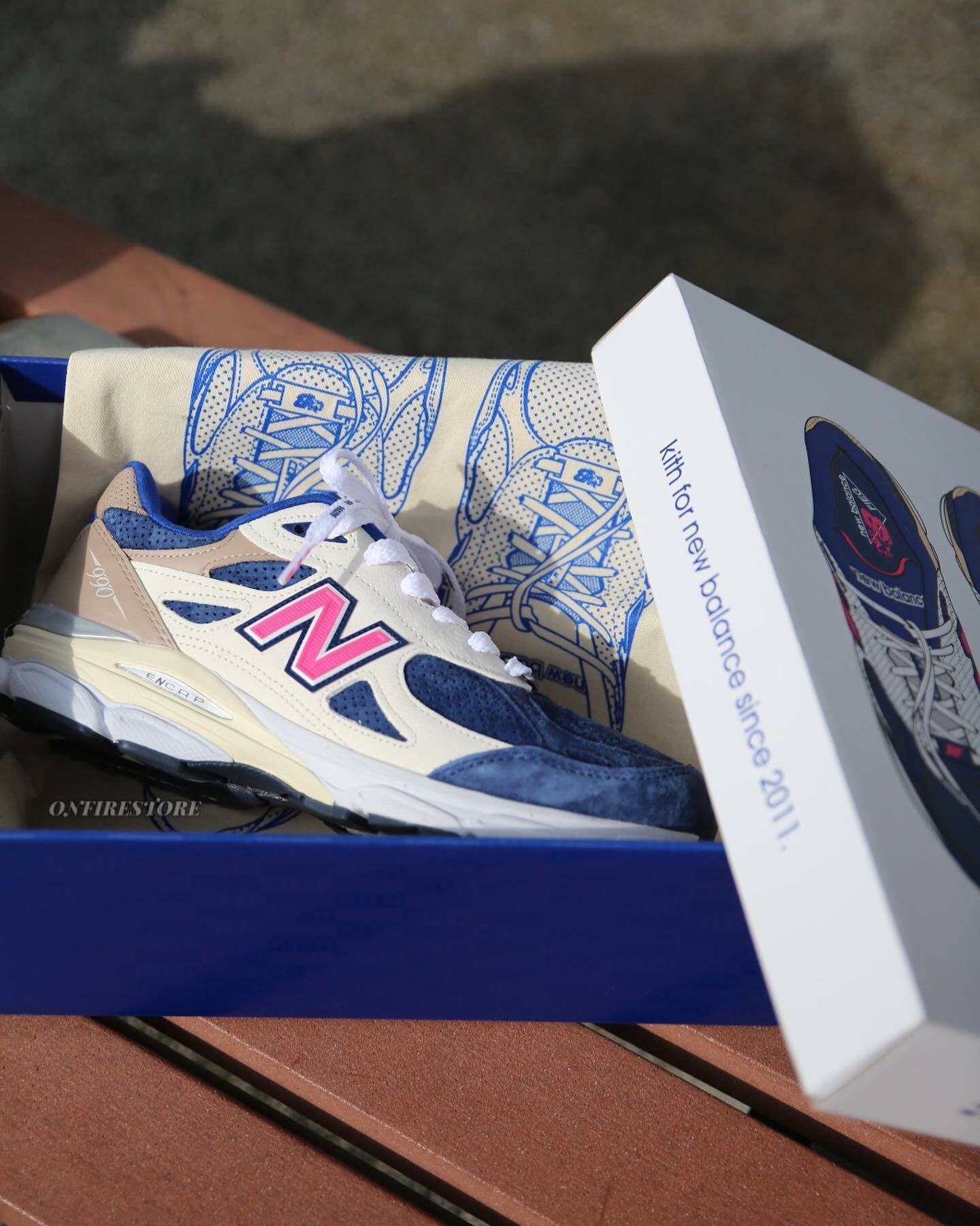 {現貨} KITH X New Balance M990KH3 - Made In USA "Daytona"